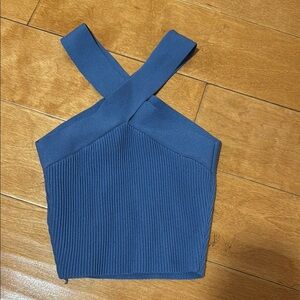 CROSS NECK ARITZIA TOP